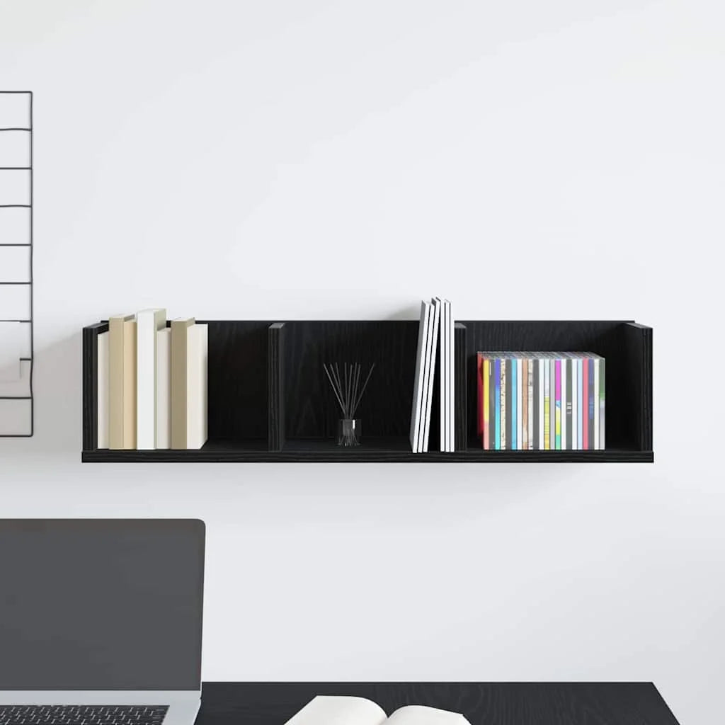 étagère murale  bois en 3 parties  75x18x18 cm