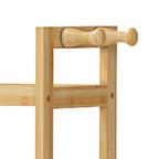 Étagère salle de bain bambou simple -