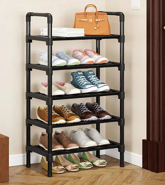 Meuble à chaussure métal multi étagère -