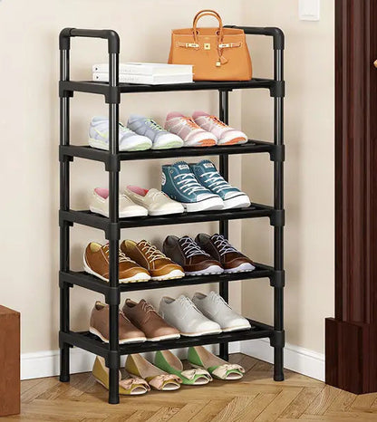 Meuble à chaussure métal multi étagère -