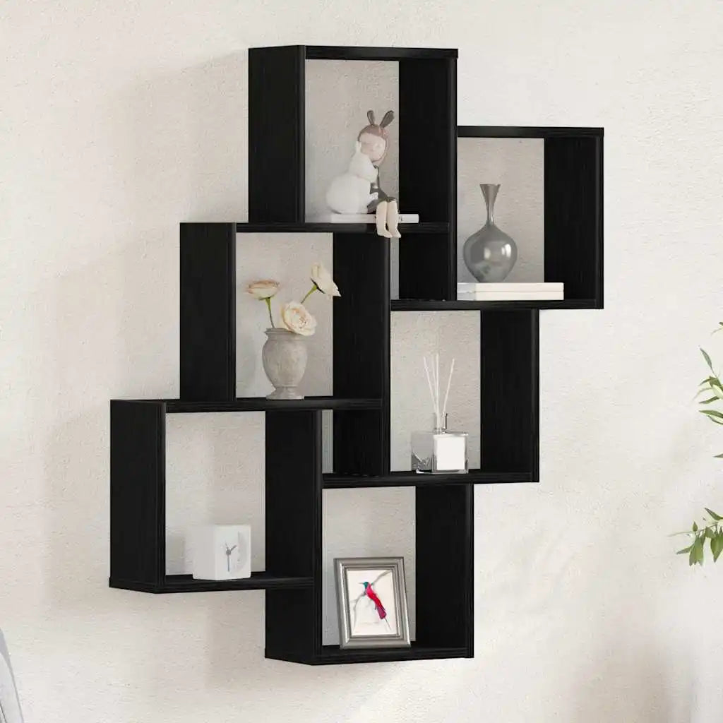 étagère murale design moderne 78x15x93 cm -