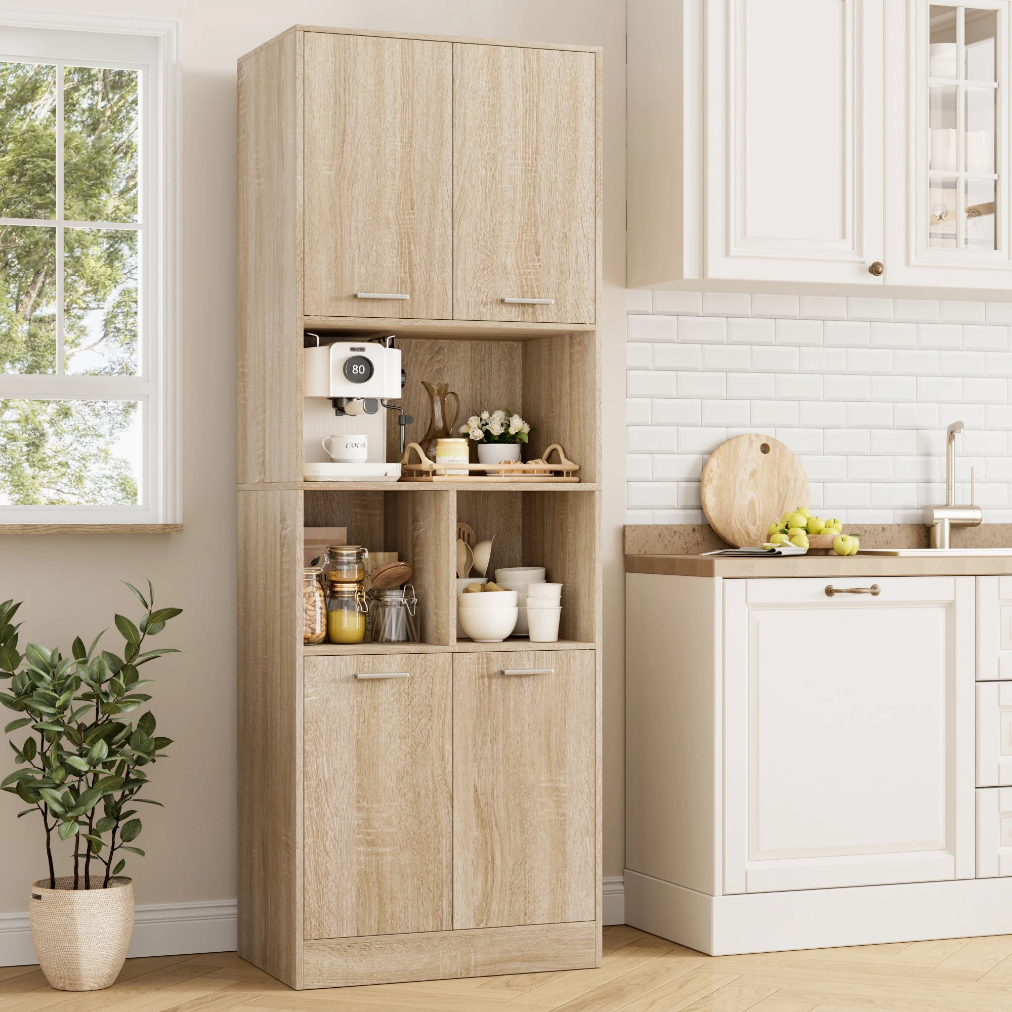 Meuble de rangement pour chambre adulte ou salon 180.5x60x40cm -