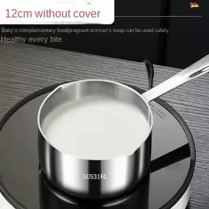 Casserole inox petite taille - A 12CM 500ML