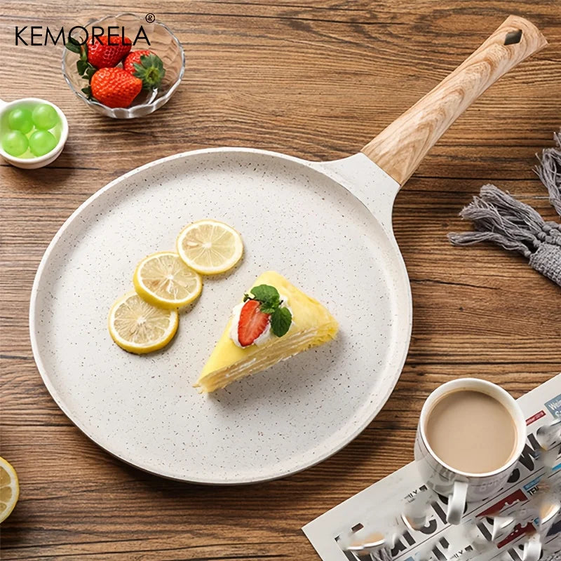 Poêle céramique idéale pour omelette et steak -