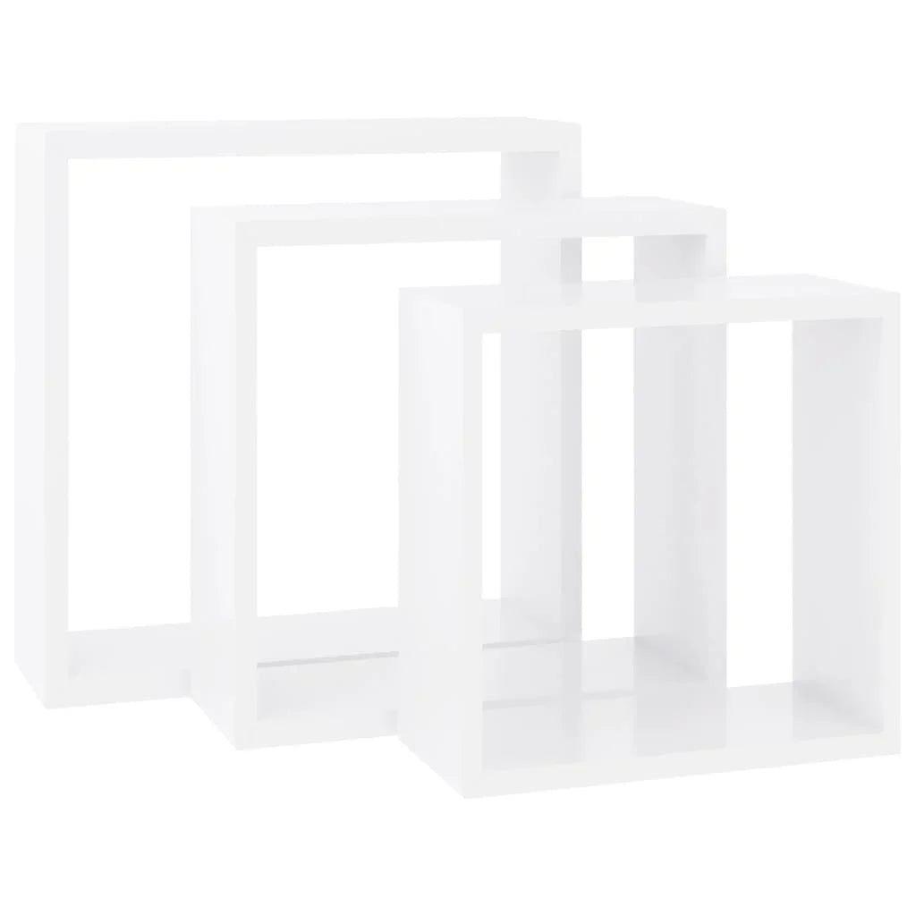 étagère murale cube 3 pcs moderne -