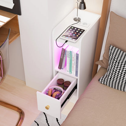 Table de nuit pour petite espace luxueux -