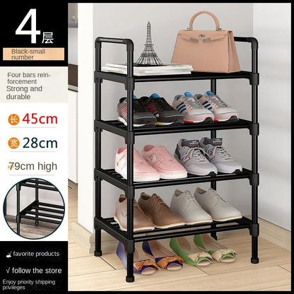 Étagère chaussures industrielle - Long 45CM 4 Floors
