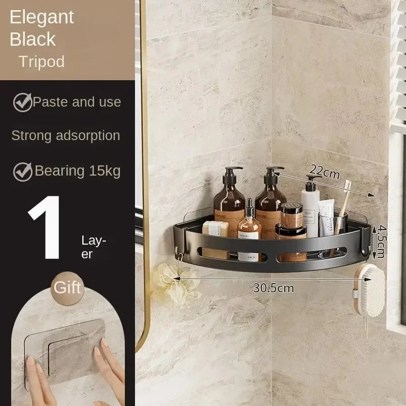 Étagère salle de bain de rangement pour douche -