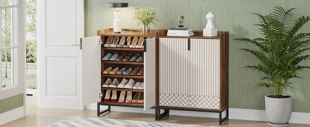 Meuble à chaussure d'entrée pour chambre ou salon -