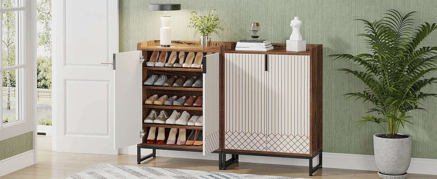 Meuble à chaussure d'entrée pour chambre ou salon -