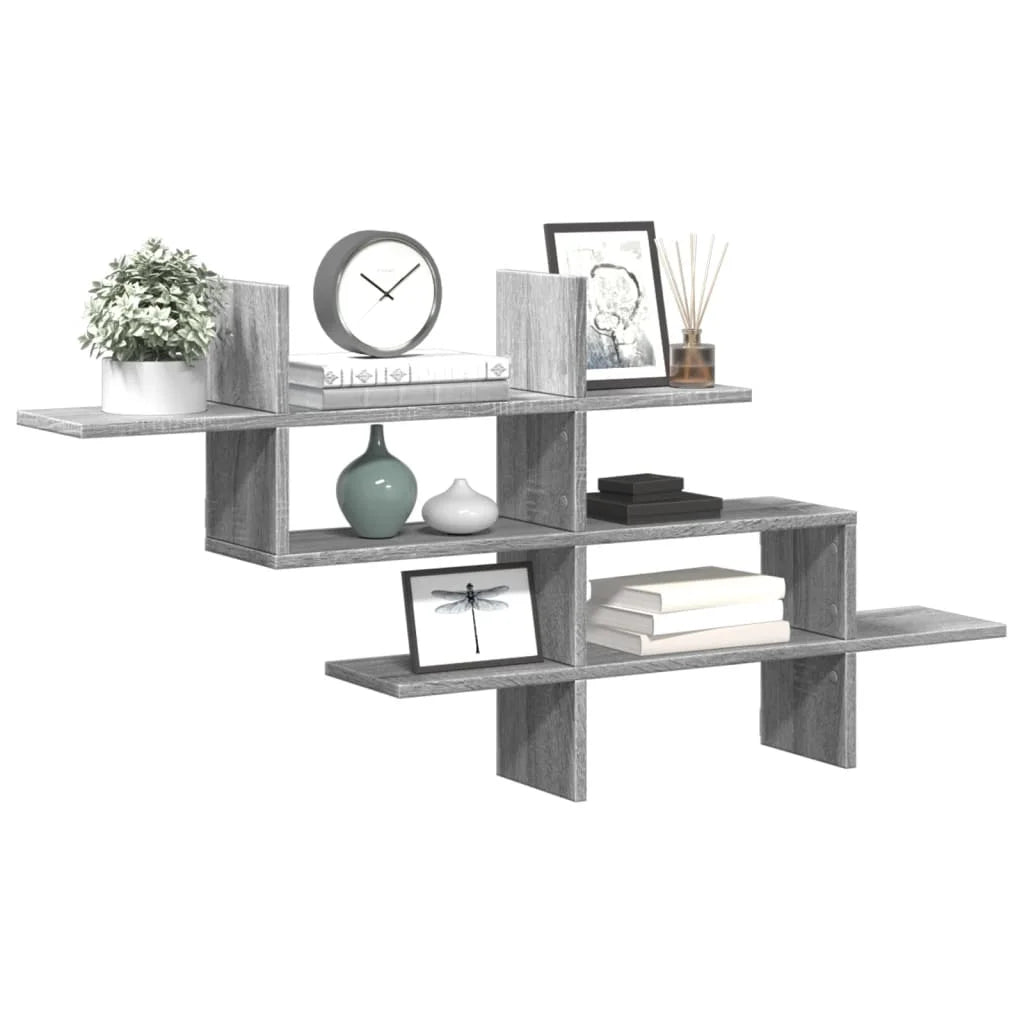 étagère murale fixation invisible 124.5x18x60.5 cm -