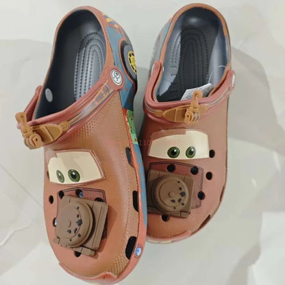 crocs cars camionnette marron pour homme et femme tendance -