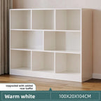 Meuble de rangement salle de bain pas cher multi compartiments - J-100CM Blanc