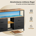 Petit meuble de rangement pas cher à LED -