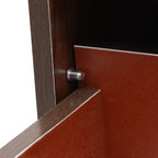 Table de nuit bois massif compacte -