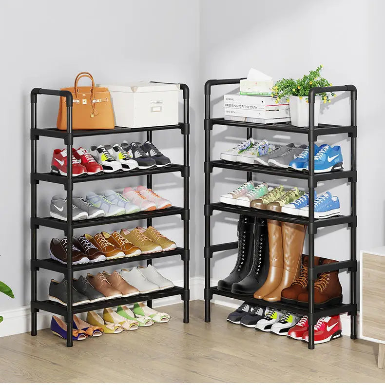 Meuble à chaussure métal multi étagère -