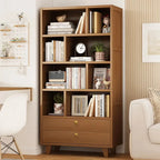 Meuble salle de bain étagère sur pieds en bois -