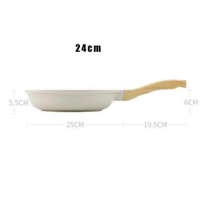 Poêle céramique pierre médicale compatible avec induction - 24cm