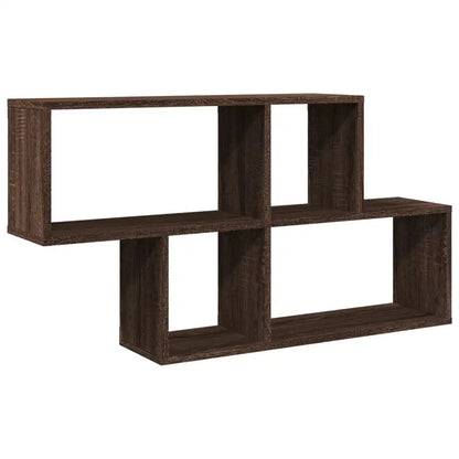 étagère murale toilette 100x20x53 cm - Marron B