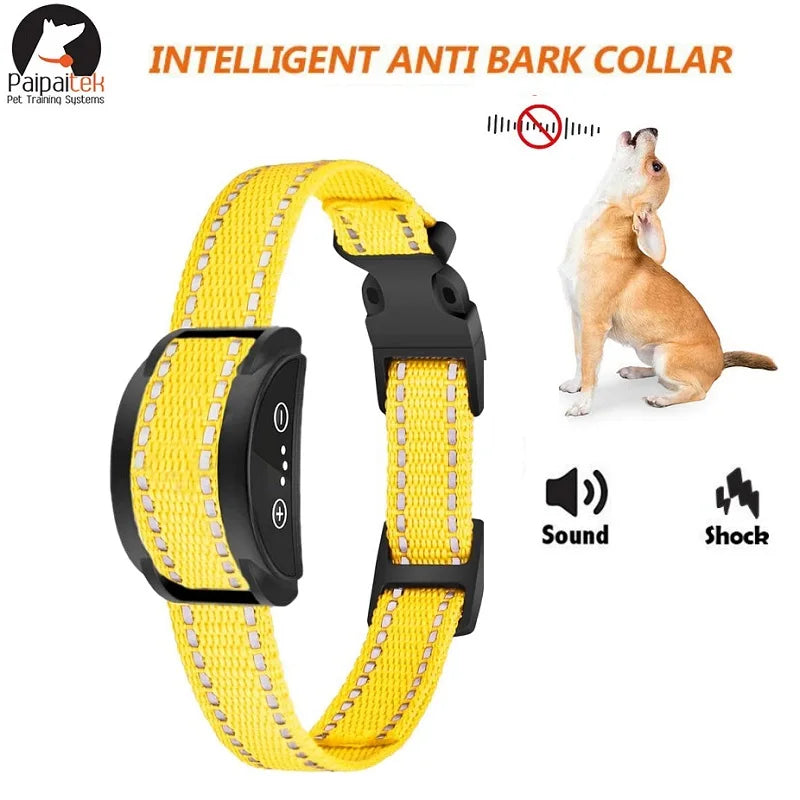 collier anti aboiement électrique tendance -
