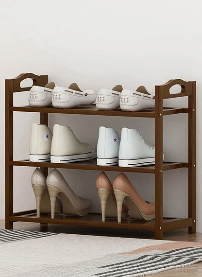 Meuble à chaussure entrée à bambou de haute qualité - 3 floors-80CM