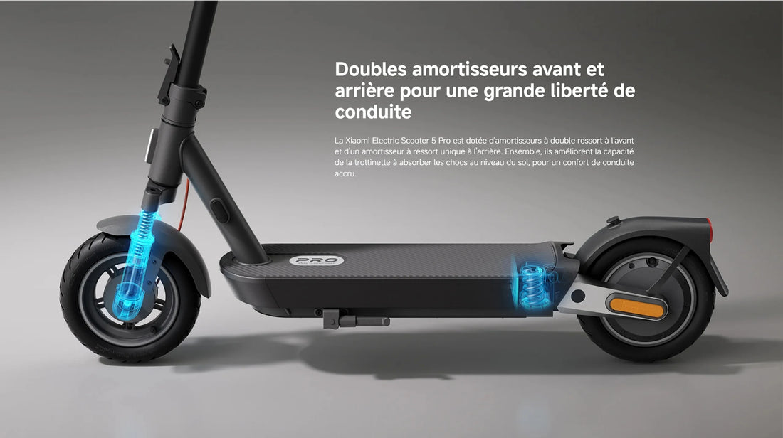 Trottinette électrique Xiaomi Scooter 5 Pro à moteur 1000 W