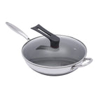 Poêle inox pas cher original -