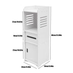 Étagère salle de bain simple 24*24*80cm -