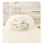 Poêle céramique bois au niveau du poignée -