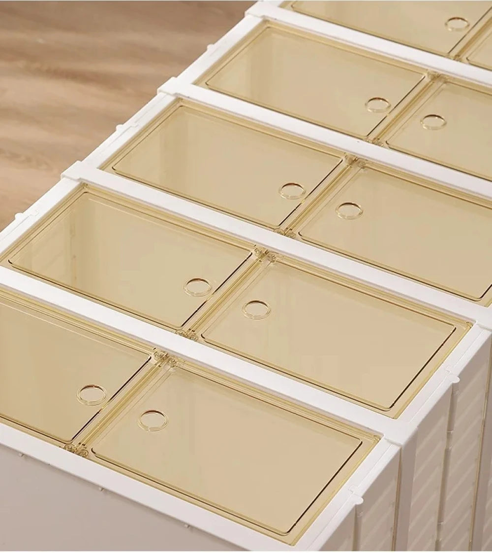 Meuble à chaussure haut minimaliste -