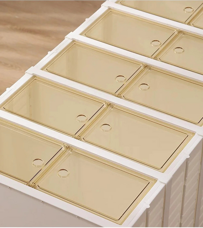 Meuble à chaussure haut minimaliste -
