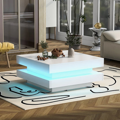 Table basse moderne style technologique -
