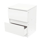 Table de nuit de luxe résistante blanche - Blanc chaud Table de nuit