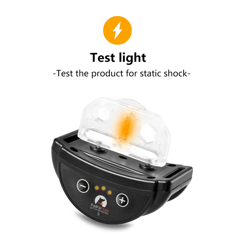 collier anti aboiement électrique tendance -