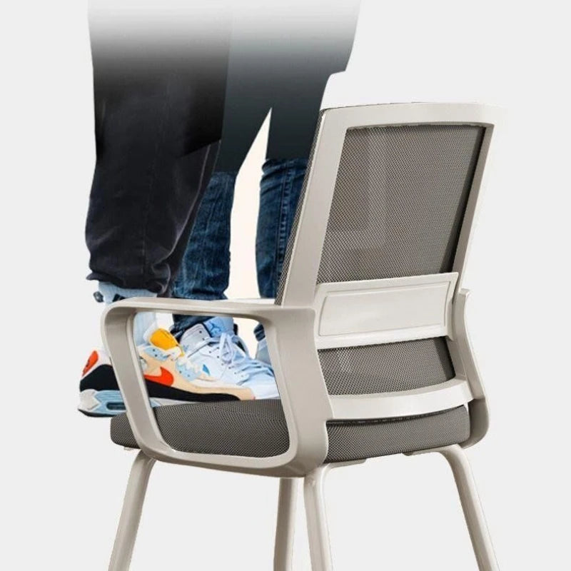 Chaise de bureau sans roues ergonomique -
