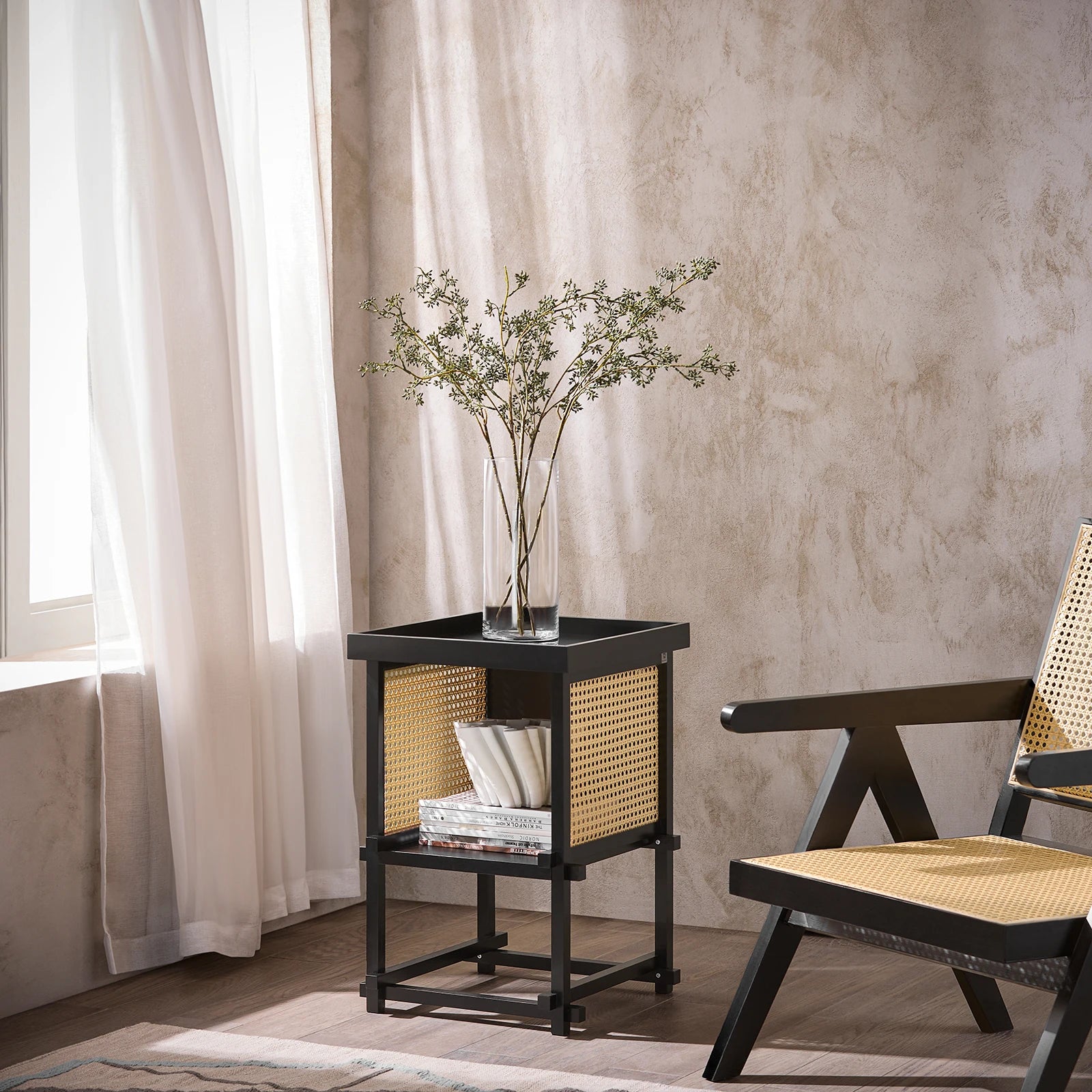 Table de chevet petite taille 40x60x40cm -