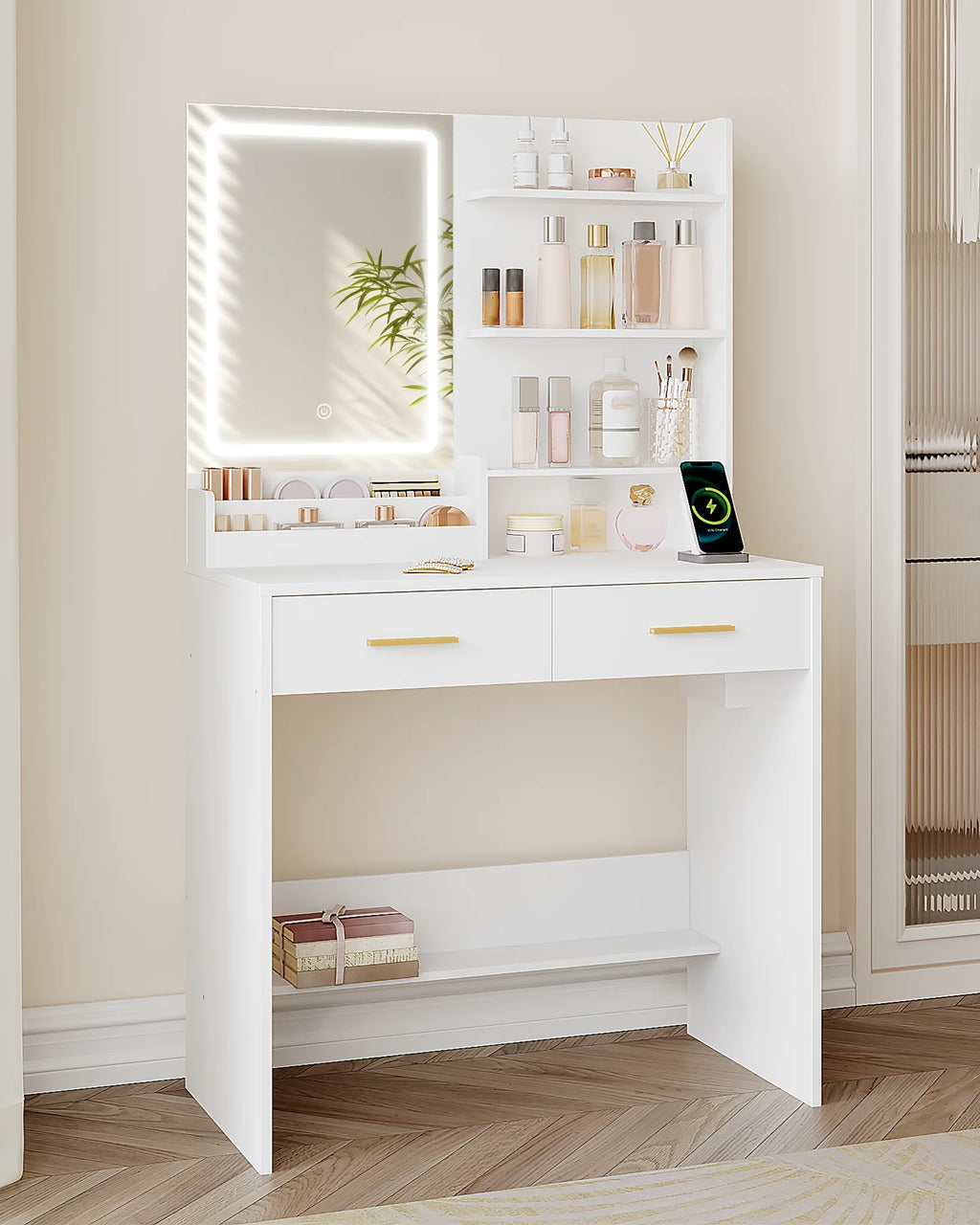 Petit Meuble de rangement pour chambre coiffeuse -