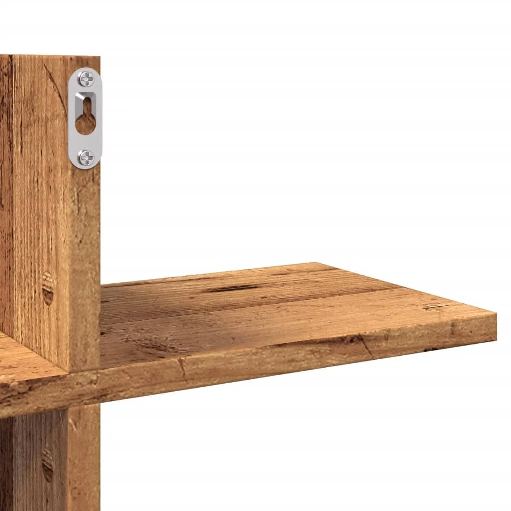 étagère murale fixation invisible 124.5x18x60.5 cm -
