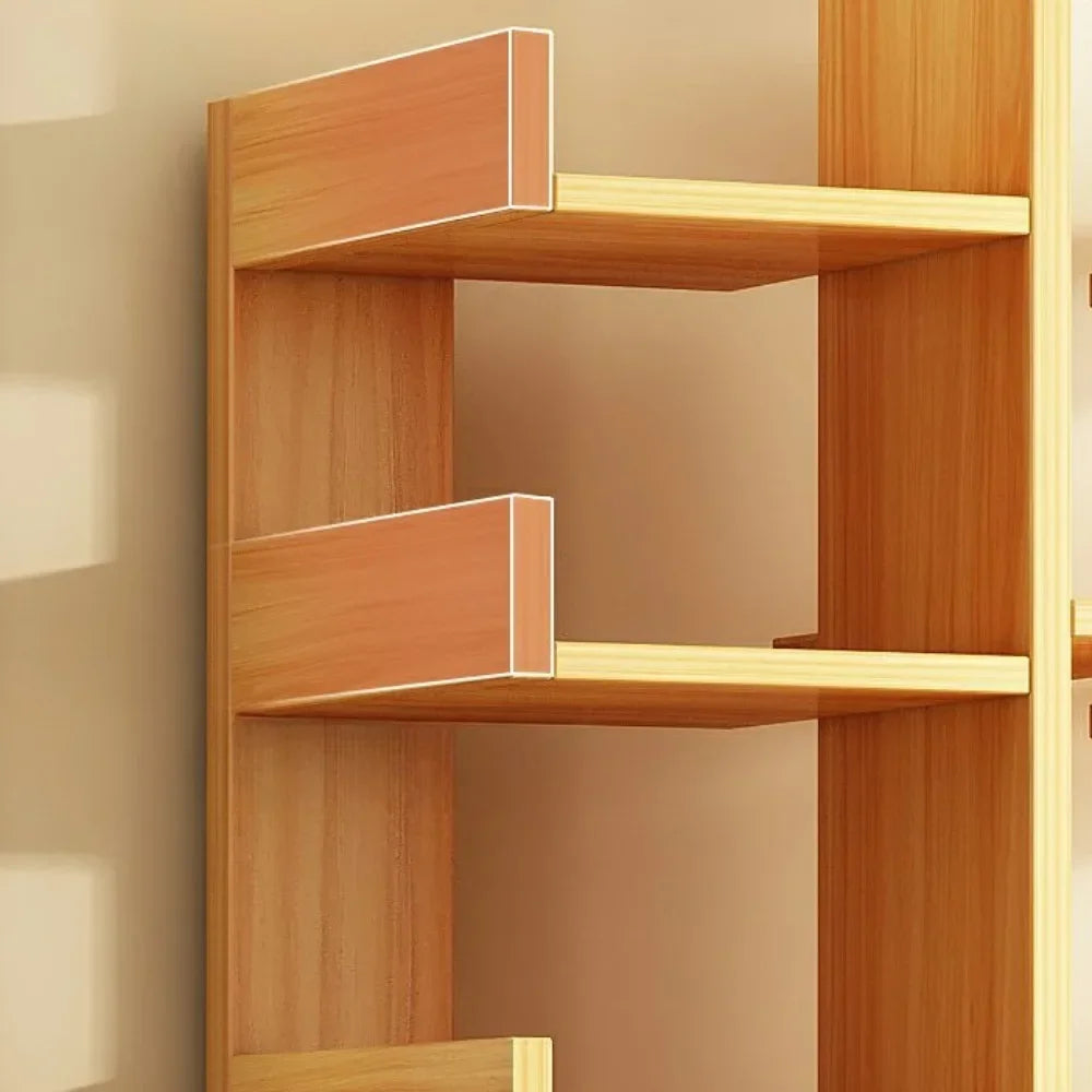 Étagère livre sur pied en bois de qualité -