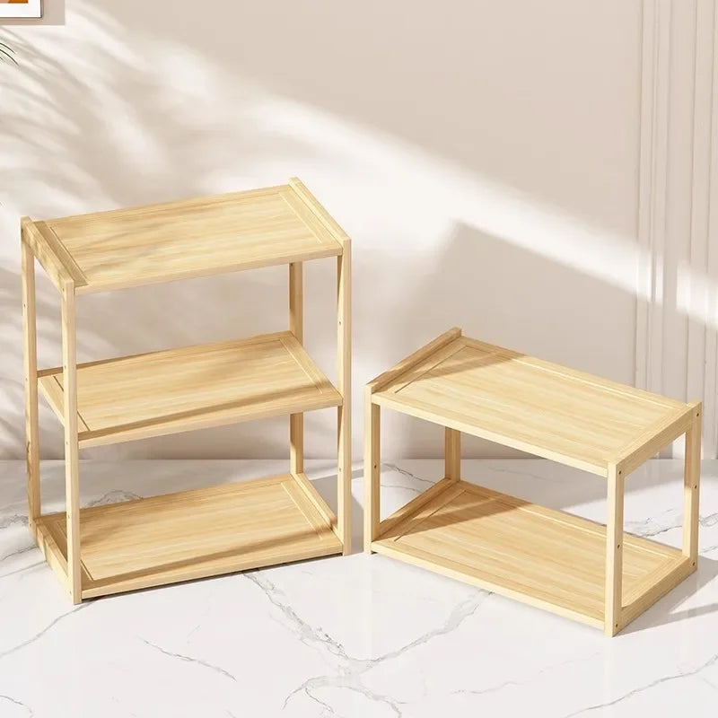 étagère bois naturel petite taille -