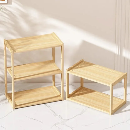 étagère bois naturel petite taille -