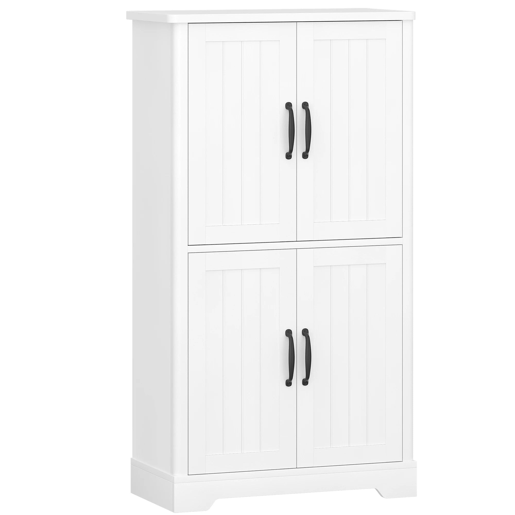 Petit meuble de rangement salon avec porte - Blanc Meuble de rangement