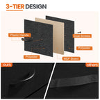 Table de chevet tiroir de style vintage -