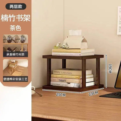 étagère bureau pour intégré des livres et d'autres objets - 2 couches 25CM