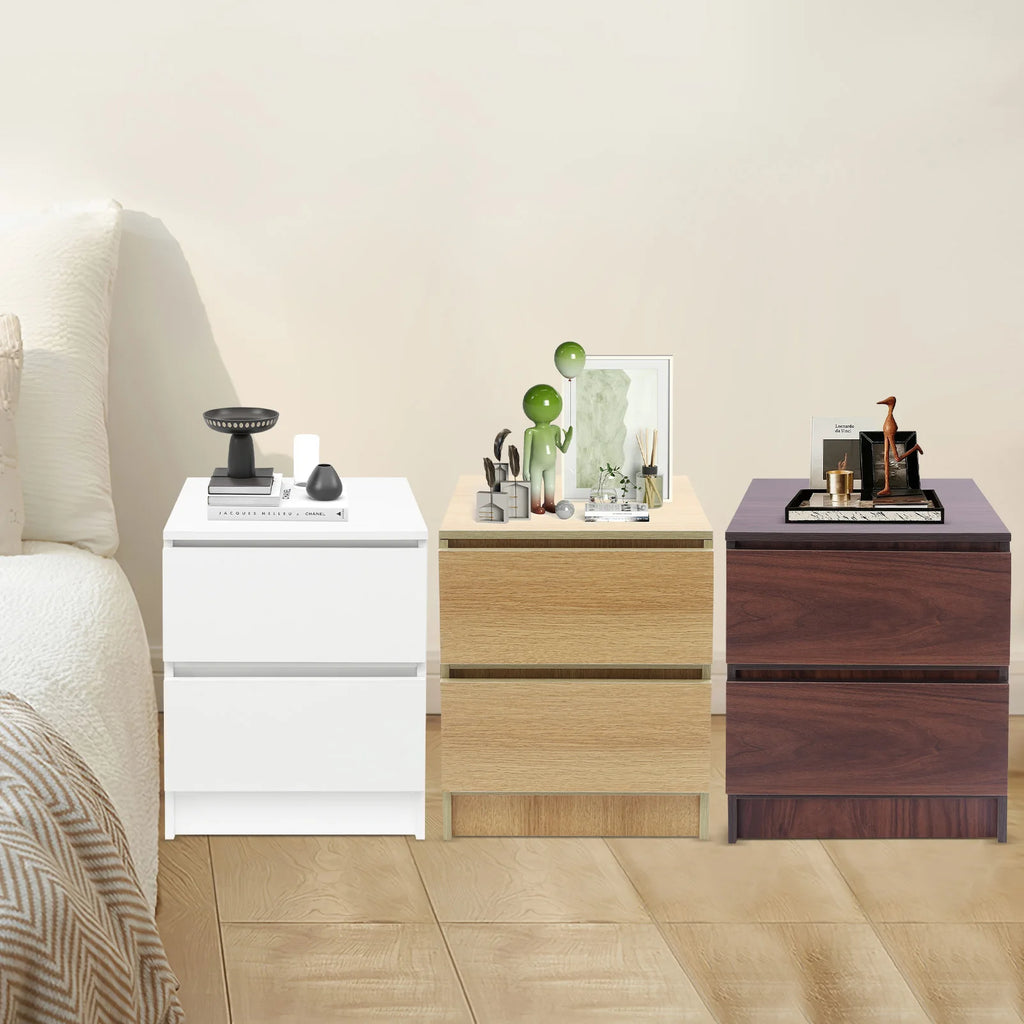 Table de nuit original en bois de 32*30*41cm -