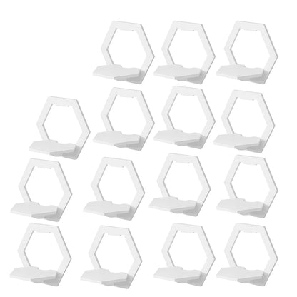 étagère murale flottante hexagonale 3 à 15Pcs - 15PCS