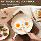 Poêle céramique pour usage multiple -