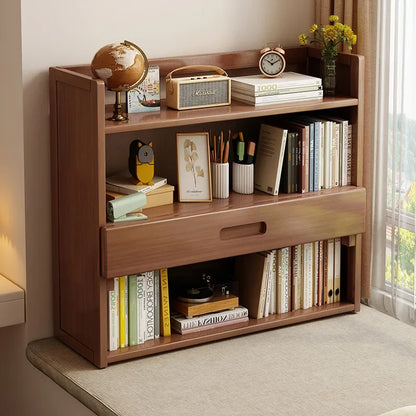 étagère bureau rangement moderne en bois -