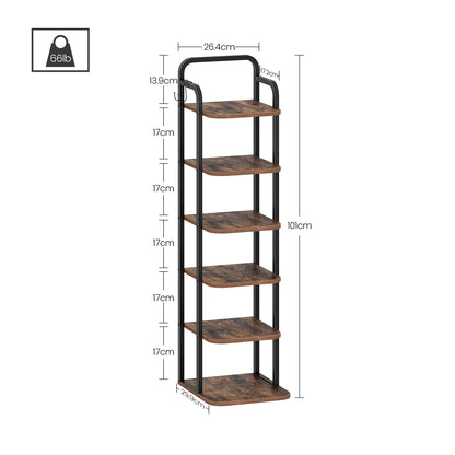 Étagère chaussures verticale tendance -