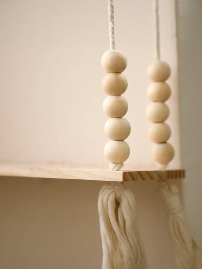 étagère bois rangement mural -